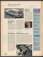 Seite 8 von Übersicht: auto motor und sport / Nr. 12 / 1991 - Titelseite