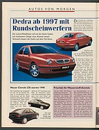 Page 16 of Übersicht: auto motor und sport / Nr. 15 / 1996 - Titelseite