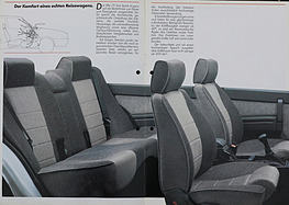 Alfa Romeo 75 - Verkaufsprospekt (1991) - Seiten 6 und 7