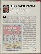 Seite 3 von Übersicht: auto motor und sport / Nr. 20 / 2009 - Titelseite