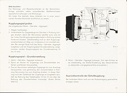 Fahren mit der Porsche-Sportomatic - Anleitung (1967) - Seite 11