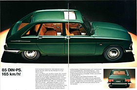 Renault R16 und R16 TS - Verkaufsprospekt (1971) - Seiten 14 und 15