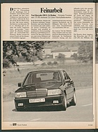 Testbericht: Test: Mercedes-Benz 190 E-2.6 Brabus (auto motor und sport / Nr. 23 / 1985 - Seite 120)