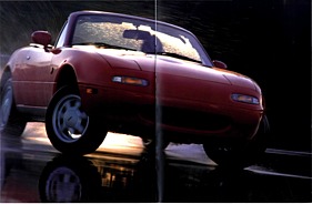 Mazda MX-5 - Verkaufsprospekt (1990) - Seiten 10 und 13