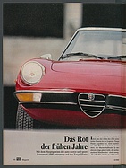 Testbericht: Das Rot der frühen Jahre: Alfa Romeo Spider Classico (auto motor und sport / Nr. 4 / 1988 - Seite 179)