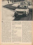 Testbericht: Test Peugeot 304 (auto motor und sport / Nr. 2 / 1970 - Seite 40)