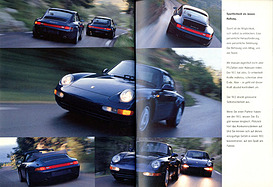 Die Idee Porsche 911 - Porsche 993 - Verkaufsliteratur (1996) - Seiten 10 und 11