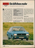 Testbericht: Ein bisschen mehr - Kurztest Opel Rekord 2000 (auto motor und sport / Nr. 24 / 1975 - Seite 84)