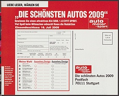 Seite  von Übersicht: auto motor und sport / Nr. 13 / 2009 - Titelseite