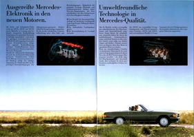 Mercedes SL R107 - Verkaufsprospekt 1985 - Seite 7