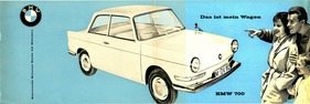 BMW 700 - Faltprospekt (1960)
