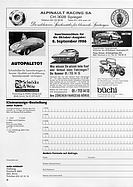 Page 36 of Auto exklusiv Nr. 9 / 1986