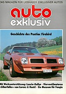Seite 1 von Auto exklusiv Nr. 9 / 1987