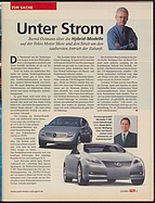 Seite 3 von Übersicht: auto motor und sport / Nr. 23 / 2003 - Titelseite