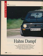 Testbericht: Hahns Dampf – Test VW Golf G60 Limited (auto motor und sport / Nr. 11 / 1989 - Seite 26)