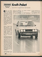 Testbericht: Kraft-Paket - Kurztest VW Golf GLS (auto motor und sport / Nr. 6 / 1978 - Seite 116)
