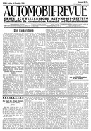 Seite 1 von AR Nr. 101 / 1934 vom 14.12
