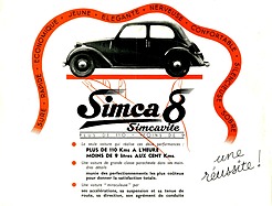 Simca 8 (1948) - Prospekt "Simcavite" - Seite 2
