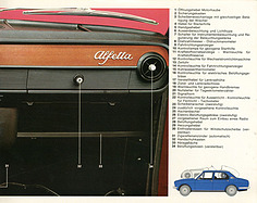 Alfa Romeo Alfetta – Verkaufsprospekt (1972) – Seite 25