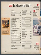 Seite 4 von Übersicht: auto motor und sport / Nr. 10 / 1992 - Titelseite