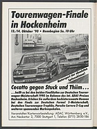 Seite 102 von Übersicht: auto motor und sport / Nr. 21 / 1990 - Titelseite