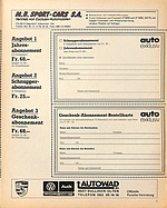 Seite 3 von Auto exklusiv Nr. 3 / 1984