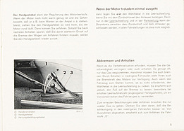 Fahren mit der Porsche-Sportomatic - Anleitung (1967) - Seite 5