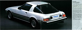 Mazda RX-7 - Verkaufsprospekt (1980, engl.) - Seiten 4 und 5