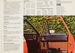 Lancia Beta Spider - Verkaufsprospekt (1976, engl.) - Seite 8