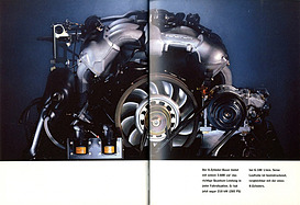 Die Idee Porsche 911 - Porsche 993 - Verkaufsliteratur (1996) - Seiten 14 und 15