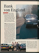 Testbericht: Bank of England - Impression Bentley Turbo R und Mercedes-Benz S 600 lang (auto motor und sport / Nr. 3 / 1997 - Seite 116)