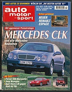 Seite  von Übersicht: auto motor und sport / Nr. 24 / 1996 - Titelseite