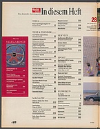Seite 4 von Übersicht: auto motor und sport / Nr. 9 / 1991 - Titelseite