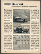 Testbericht: Plus zwei - Kurztest Fiat 127 (auto motor und sport / Nr. 20 / 1975 - Seite 62)