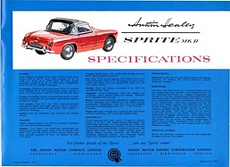 Austin-Healey Sprite - Verkaufsprospekt (1963, engl.) - Seite 11