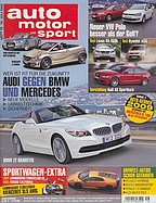 Seite  von Übersicht: auto motor und sport / Nr. 16 / 2009 - Titelseite