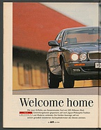 Testbericht: Welcome home: Test Jaguar XJ Sovereign 4.0 (auto motor und sport / Nr. 25 / 1994 - Seite 26)