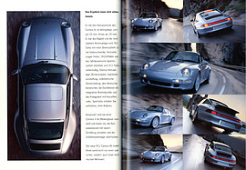 Die Idee Porsche 911 - Porsche 993 - Verkaufsliteratur (1996) - Seiten 58 und 59