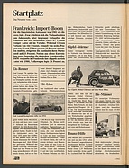 Seite 6 von Übersicht: auto motor und sport / Nr. 4 / 1982 - Titelseite