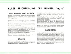 Humber Katalog (1930) - Seite 9