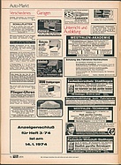 Seite 96 von auto motor und sport Nr. 1 / 1974