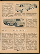 Testbericht: Test Lloyd LP 300 (auto motor und sport / Nr. 7 / 1952 - Seite 205)