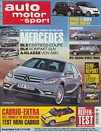 Seite  von Übersicht: auto motor und sport / Nr. 7 / 2009 - Titelseite