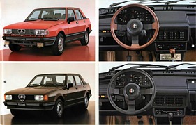 Alfa Romeo Giulietta - Verkaufsprospekt (1981) - Seiten 22 und 23
