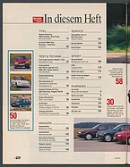 Seite 4 von Übersicht: auto motor und sport / Nr. 18 / 1992 - Titelseite