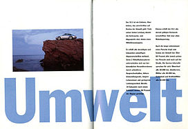 Die Idee Porsche 911 - Porsche 993 - Verkaufsliteratur (1996) - Seiten 46 und 47