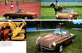 Alfa Romeo 2000 Spider - Verkaufsprospekt (1978) - Seiten 10 und 11