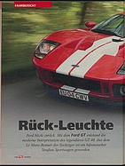 Testbericht: Rück-Leuchte - Fahrbericht Ford GT (auto motor und sport / Nr. 18 / 2004 - Seite 118)