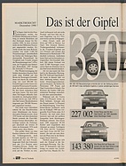 Seite 50 von Übersicht: auto motor und sport / Nr. 4 / 1991 - Titelseite