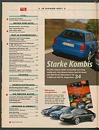 Seite 4 von Übersicht: auto motor und sport / Nr. 22 / 1997 - Titelseite